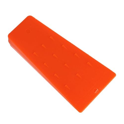 kuzuryu 6pcs 5.5” Tree Felling Wedges - ABS Plastic Logging Wedges with Anti-Slip Teeth, Small Tree Cutting Tools & Chainsaw Accessories (Mesh Bag) — view 4