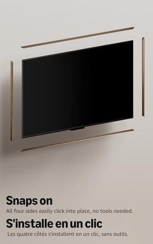 Amazon Ember Artline Pale Gold Frame for 65" art TV — view 3