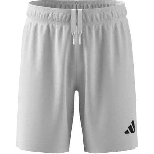 adidas Unisex-Kids Entrada26 Shorts, White/Black, Small — view 3
