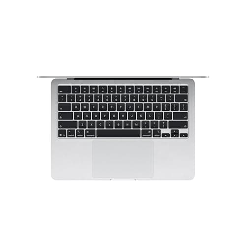 Apple 2026 MacBook Air 13-inch Laptop with M5 chip: Built for AI, 13.6-inch Liquid Retina Display, 16GB Unified Memory, 512GB SSD, 12MP Center Stage Camera, Touch ID, Wi-Fi 7; Silver