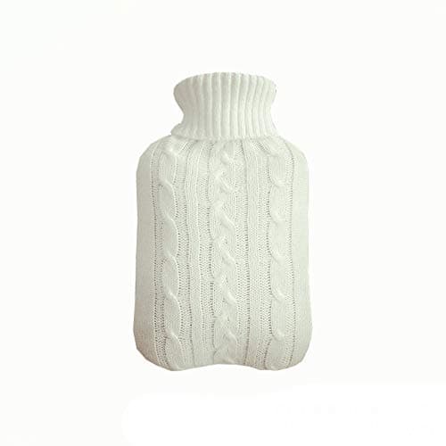 Gray Hot Water Bottle Cover Knitted Jumper Cover for Hot Water Bottle - Cover Only (Hot Water Bottle Not Included) Professional Design