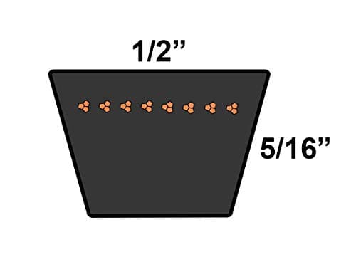 D&D DURA-Prime PowerDrive A45 or 4L470 1/2 x 47in V-Belt