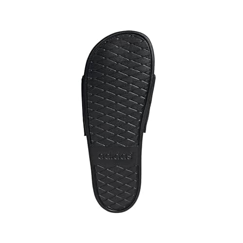 adidas Adult Adilette Comfort Slides Core Black/Core Black/Core Black 15 — view 3