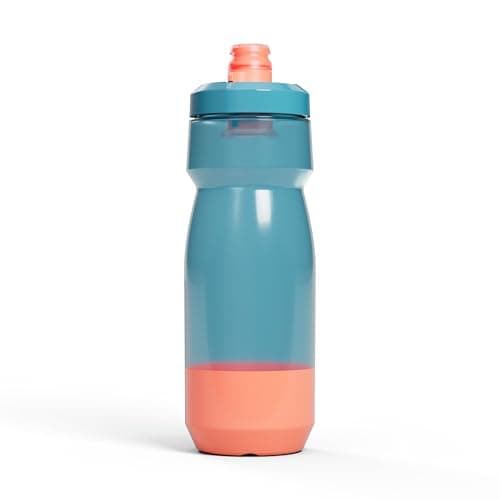 CamelBak Podium Bike Squeeze Water Bottle, High Flow Easy Squeeze Design for Cycling Performance, 24oz, Mercury Teal