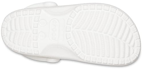Crocs Unisex-Adult Classic Clogs, White, 9 Men/11 Women — view 2