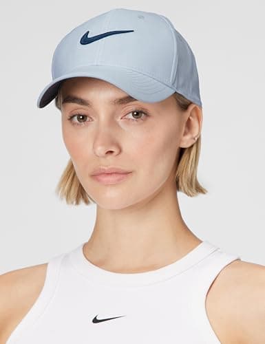 Nike Dri-FIT Club Structured Swoosh Cap, Photon Dust/Black, 1SIZE — view 3