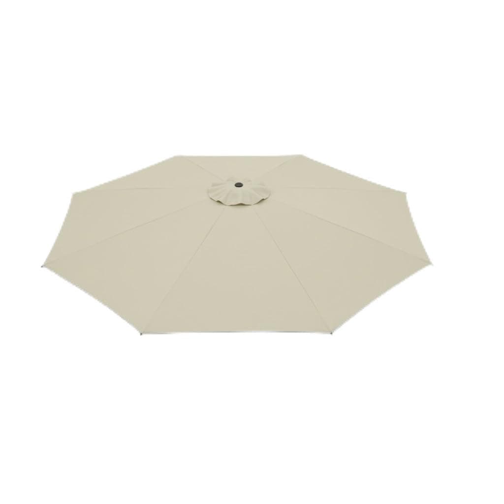 Pincho Toldo de Repuesto para Sombrilla Jardin Exterior de 300 cm, Grueso y Fuerte, Tela de Repuesto para Paraguas de Patio con 6 o 8 varillas para exteriores, Toldo para sombrilla UV50+