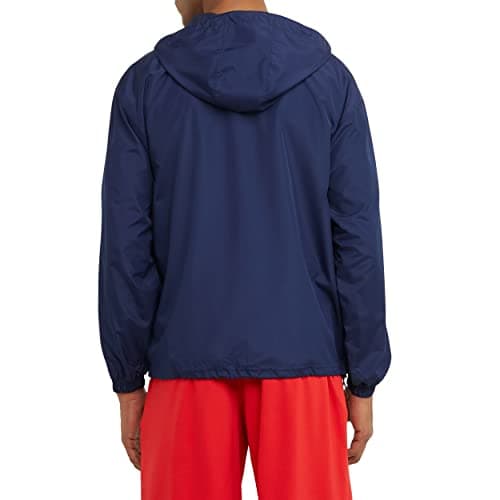 Champion Men's Jacket, Stadium Packable Wind and Water Resistant Jacket (Reg. or Big & Tall), Navy Small Script, XX-Large Big