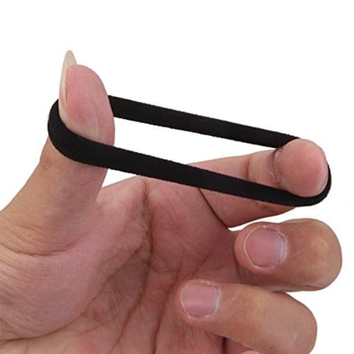 J-MEE Hair Bands Hair ties for Thick Hair 100PCS Seamless Cotton Simply Ponytail Holders Headband Scrunchies Hair Accessories No Crease Damage (Neutral Colors) — view 5