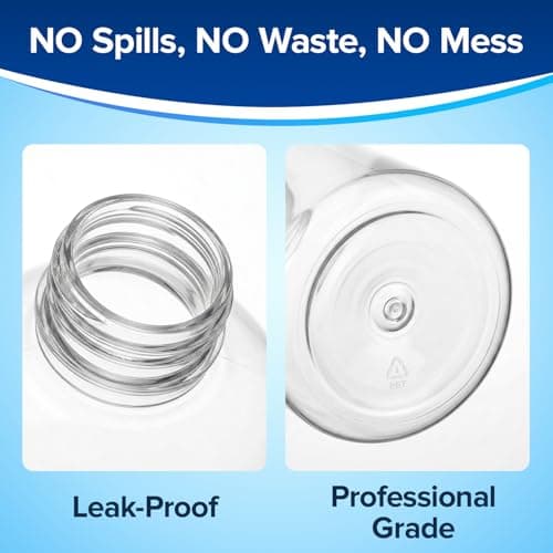Replacement Spray Bottles for Nano Spray Gun, Universal Fit, 3 Pack, 12 oz — view 2