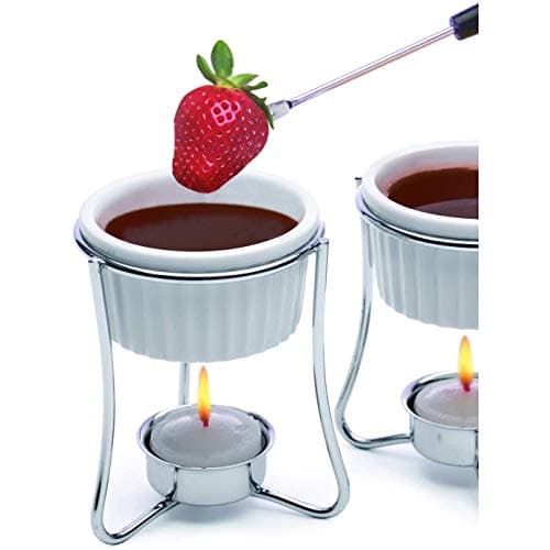 Prepworks by Progressive Ceramic Butter Warmer Fondue Set — view 3