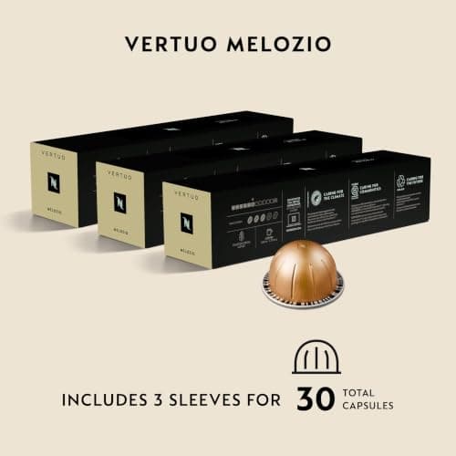 Nespresso Capsules Vertuo, Melozio, Medium Roast Coffee, 30-Count Coffee Pods, Brews 7.8oz. — view 3
