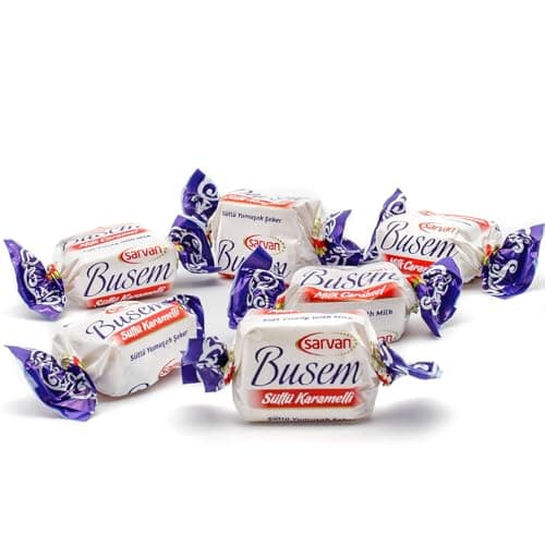 Turkish Milk Toffee-style candy (1 lb) – Firm & Chewy Creamy Candy – Rich Milky Flavor Individually Wrapped — view 3