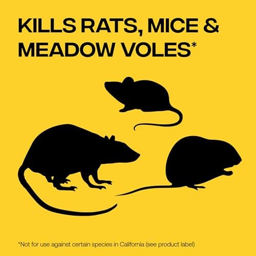 Victor Rodent Killer, 4 lb Fish-Flavored Bait Balls, Mouse Poisoning Bait