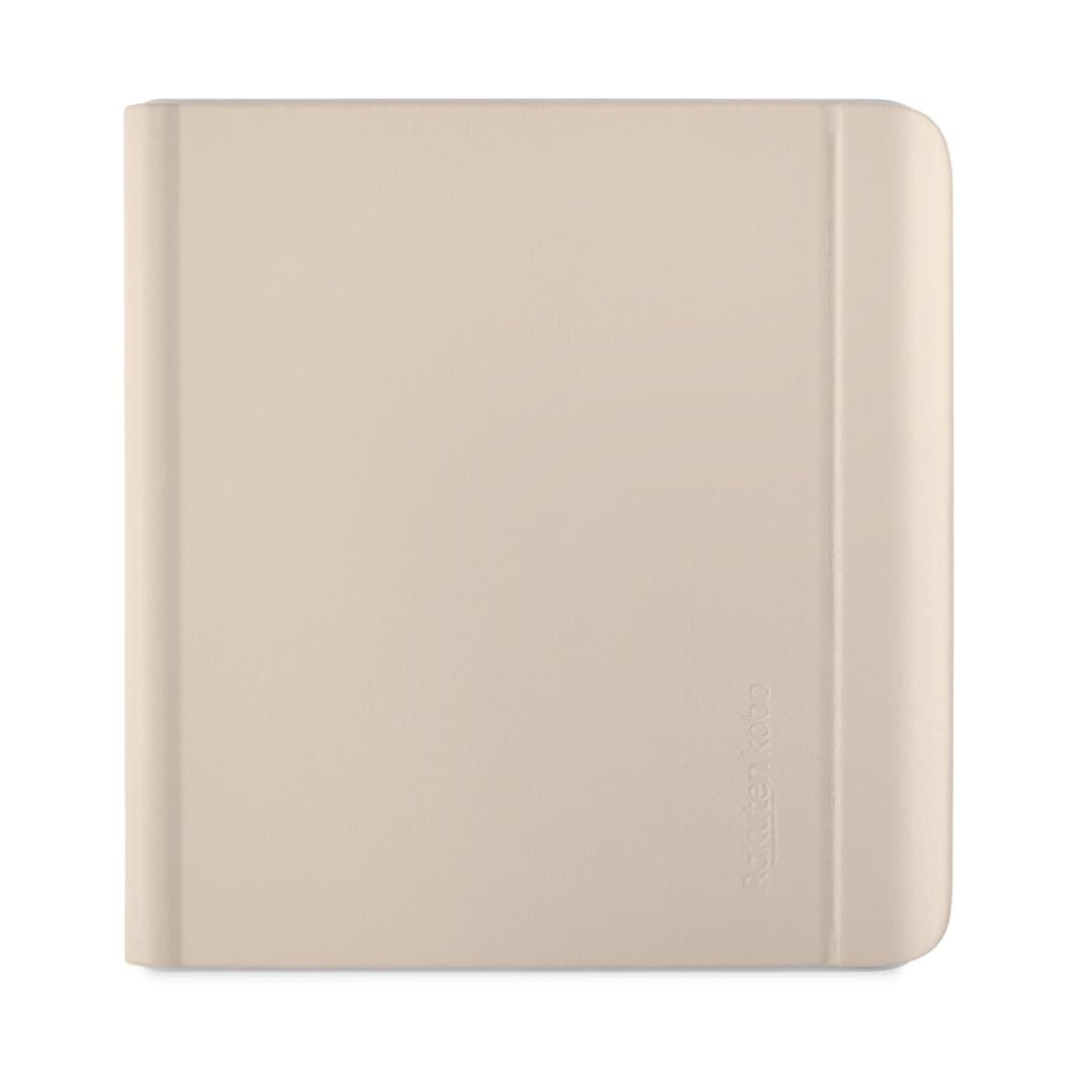 Funda de Kobo Libra Colour para Stylus | Beige Arena | Tecnología de Sueño/Despertar | Soporte Integrado de 2 Posiciones | Cuero Vegano | Compatible con el eReader Kobo Libra Colour de 7”