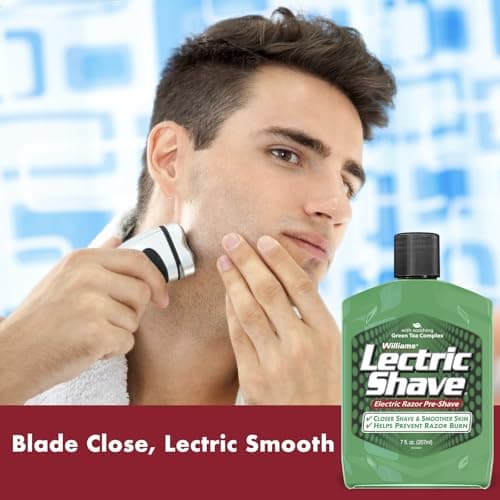 Williams Lectric Shave, Electric Razor Pre-Shave, 7 Ounce — view 5
