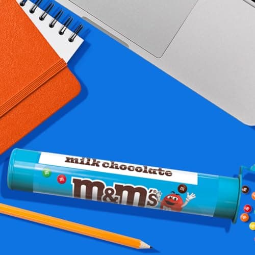 M&M'S Milk Chocolate MINIS Size Candy 1.77-Ounce Tube 24-Count — view 5