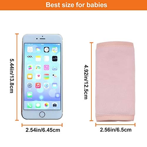 COOLBEBE Car Seat Straps Shoulder Pads for Baby Kids, Super Soft Seat Belt Covers for All Car Seats/Pushchair/Stroller/High Chair — view 5