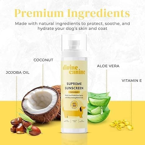 Divine Canine Dog Sunscreen Spray - SPF 30 UV Water Resistant - 2 Fl Oz — view 2