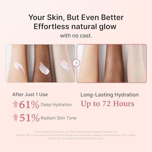 medicube Sunscreen No Cast Just Glow Collagen | SPF 50 Broad Spectrum Face Sunscreen | Lightweight, Non-Sticky, Hydrating Formula | Peptide, Cica for Soothing & Glow | Korean Skincare — view 3