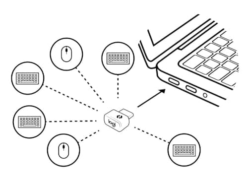 Logitech Bolt USB-C Receiver — view 4