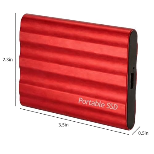 64GB Portable Memory Expander, Mobile Phone Intelligent Backup Disk, Universal Android Phone Computer Dual Use Mobile Extender, Fast Transmission Storage Upgrade,(Red) — view 5