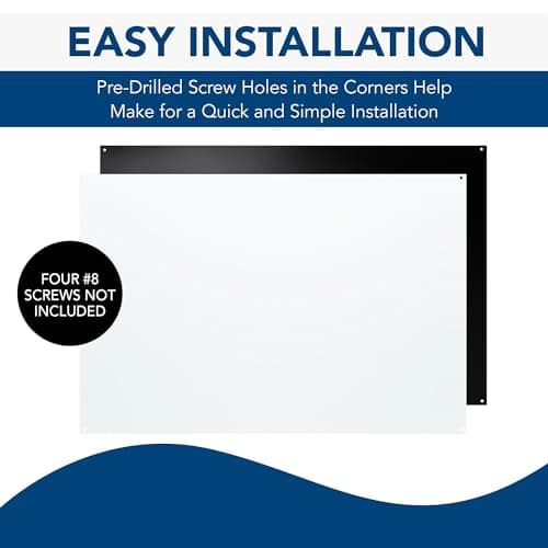 Broan-NuTone, SP300224, Reversible Backsplash Splatter Guard and Cooking Shield, Range Hood Accessories to Keep Kitchen Clean, 30" x 24", Black and White, 1 — view 4