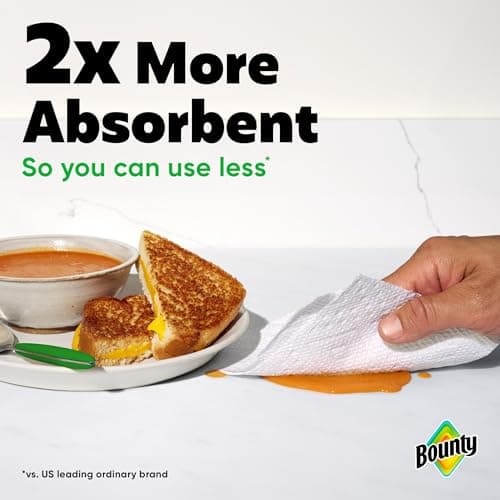 Bounty Select-A-Size Paper Towels, White, 2 Triple Rolls = 6 Regular Rolls — view 5