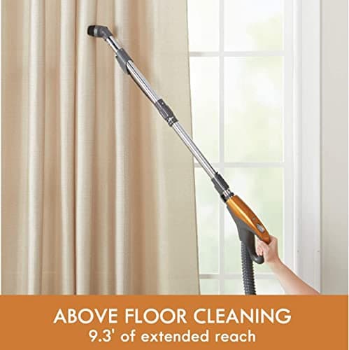 Kenmore 81214 200 Series Pet Friendly Lightweight Bagged Canister Vacuum with HEPA, 2 Motor System, and 3 Cleaning Tools-Orange — view 3