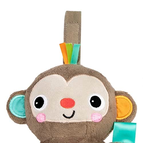 Bright Starts Pull, Play & Boogie Musical Activity Toy for Stroller - Monkey - Unisex, Newborn + — view 4