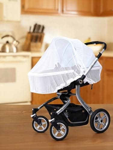 Full Coverage Insect Protection Baby Stroller Mosquito Net Portable Bug Shield for Outdoor Use