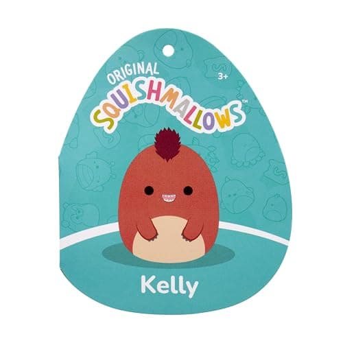 Squishmallows Original 8in Kelly The Red Velociraptor – Official Jazwares Plush (Little) — view 5