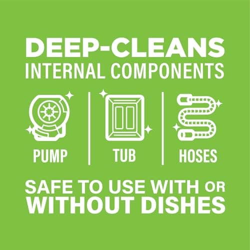 Affresh Dishwasher Cleaner, Helps Power Away Odor Causing Residues & Grime Inside Pump, Tub & Hoses, 6 Tablets, 6 Month Supply — view 4