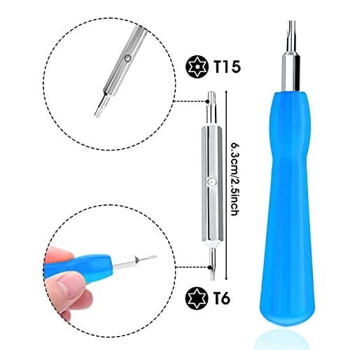 Replacement Screwdriver T6 T15 & + 20Pcs Screws Fit Ring Doorbell 2 3 4 Plus Pro Elite