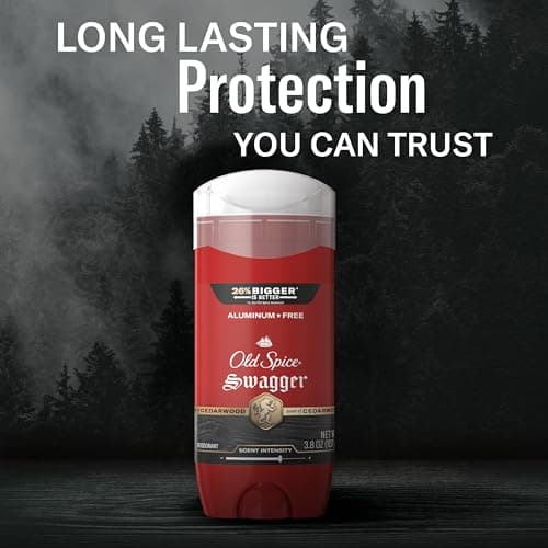 Old Spice Aluminum Free Deodorant for Men, 24/7 Protection to Eliminate Odors, 24/7 Freshness & Lasting Scent, Swagger with Lime & Cedarwood Scent, 3.8 oz — view 5