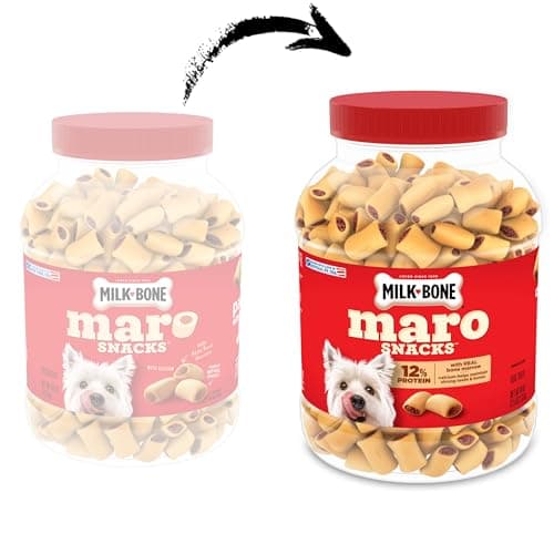 Milk-Bone MaroSnacks Small Dog Treats with Real Bone Marrow, 40 Oz. Canister — view 2