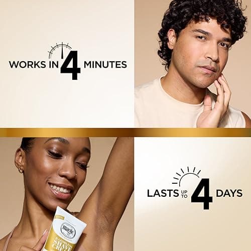 SoftSheen-Carson Magic Razorless Shaving Cream, Depilatory Hair Removal Cream, Works in 4 Minutes for Coarse, Curly Hair, 6 Oz — view 3