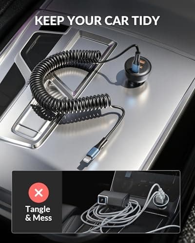 3-Port 70W Fast Car Charger for iPhone 14 13 12 11 Pro Max SE XR XS X 8 7 6 — view 4