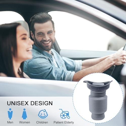 Pee Bottles for Men, Portable Urinal for Men, Collapsible Urine Bottle 750ML, Car Urinals for Men and Women, Emergency Urinal Shrinkable Pocket Toilet for Travel, Camping, Traffic Jam, Road Trips — view 5