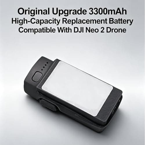 Original Upgrade 3300mAh High-Capacity Replacement Battery Compatible with DJI Neo 2 Drone Spare Parts & Accessories, Upgraded to 25 Mins Flight Time