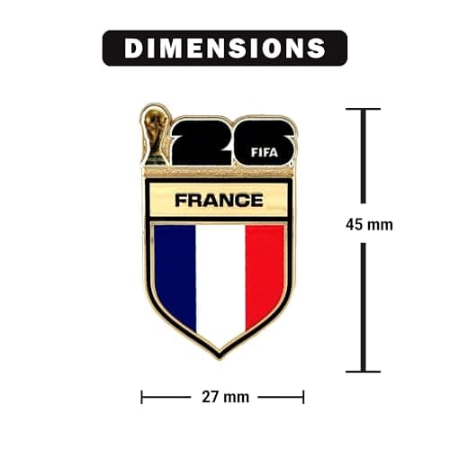 HONAV FIFA World Cup France Flag Magnet – Officially Licensed FIFA World Cup Magnet – Vibrant Tournament Design – Durable Strong Hold – Perfect for Fridges, Lockers & Collectors — view 3