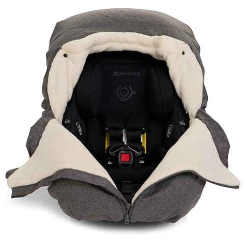 Car Seat Covers for UPPAbaby Aria, Aria V2, Mesa, Mesa V2, Mesa V3 Infant Car Seats, Warm and Ultra-Plush Waterproof car seat Cover, Footmuff, Winter Cover Universal. nfant Car Seats — view 5