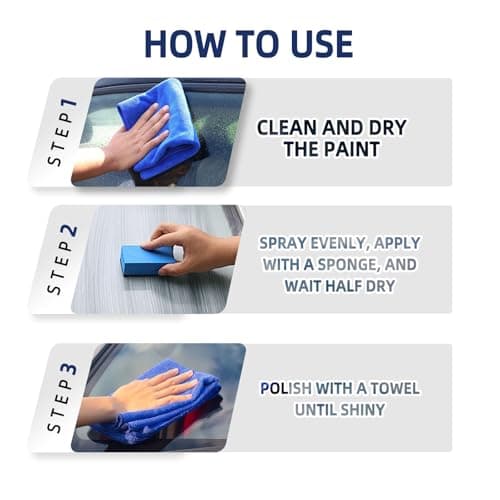 XAGMODSHN Quick Effect Car Coating Spray, Waterless Wash & Polish, Car Coating Spray for & Protection, Quick Acting Paint Protection and Glass ((1pcs) — view 2