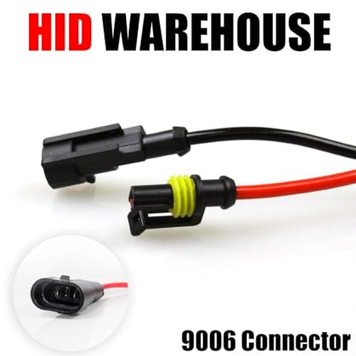 HID-Warehouse HID Xenon Replacement Bulbs - 9006 5000K - Bright White (1 Pair) — view 3