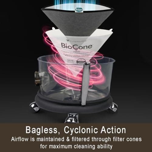 Filter Queen Majestic Surface Cleaner, Bronze, Canister Vacuum with Bagless Cyclonic Action, The Ultimate All-in-One Cleaning Machine — view 4