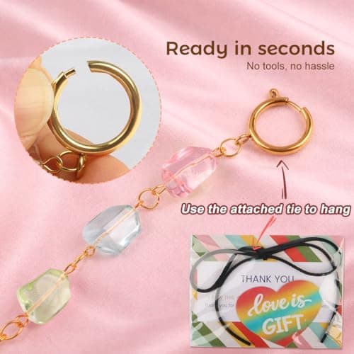 Geili Prism suncatcher for Your car,Rearview Mirror Charm for Women Baroque — view 3