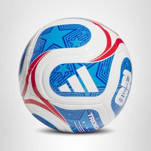 adidas Unisex-Adult World Cup Club Usa, White/Team Royal Blue/Solar Blue/Vivid Red, 4 — view 5