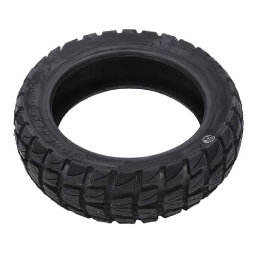 Tbest Scooter Tire 10x2.75 6.5 Rubber Tubeless Off Road Vacuum for 10 Inch Electric Heavy Duty Durable All Terrain Grip Enhanced Performance