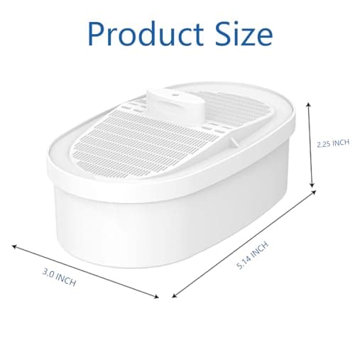 WTFRZERO Replacement Filter for Waterdrop® WD-PF-01A Plus, Reduces PFOA/PFOS, Chlorine, Compatible with Waterdrop® Pitchers, Lasts 3 Months or 200 Gallons — view 2