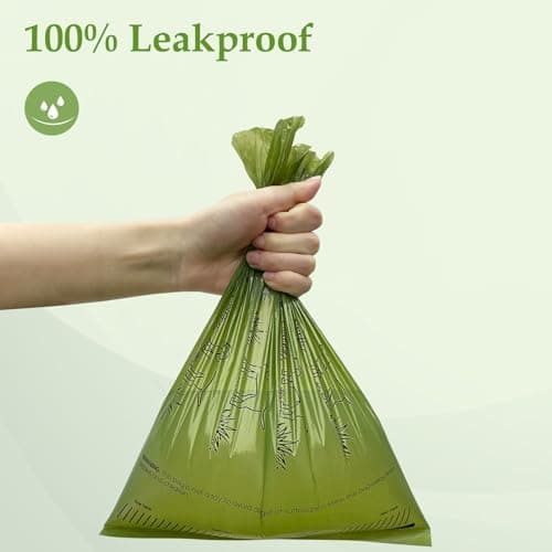 240 Count Lavender Scented 13” x 9” Dog Poop Bags Rolls, Leakproof Strong & Sturdy Waste Bags for Doggie Cat Pet — view 2